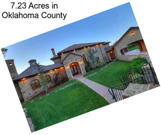 7.23 Acres in Oklahoma County