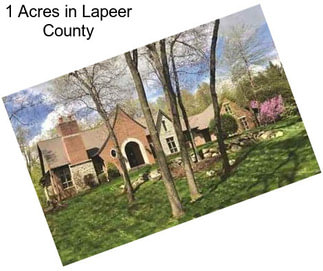 1 Acres in Lapeer County