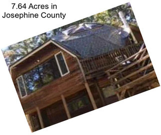 7.64 Acres in Josephine County