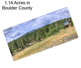 1.14 Acres in Boulder County