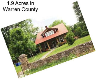 1.9 Acres in Warren County