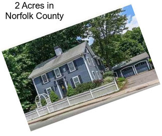 2 Acres in Norfolk County
