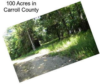 100 Acres in Carroll County