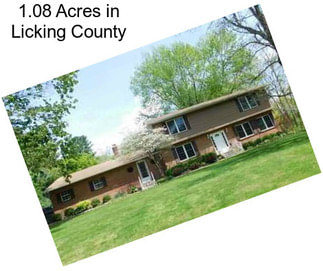 1.08 Acres in Licking County