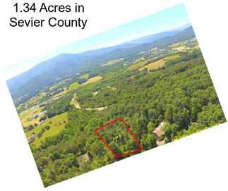 1.34 Acres in Sevier County