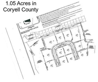 1.05 Acres in Coryell County