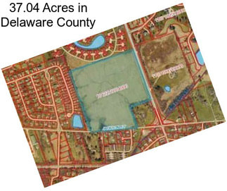 37.04 Acres in Delaware County