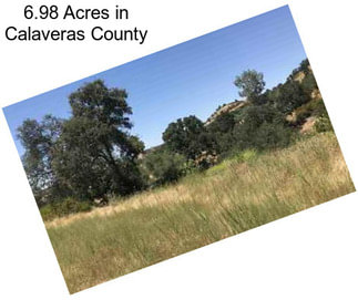 6.98 Acres in Calaveras County