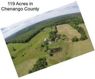 119 Acres in Chenango County