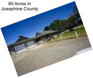 80 Acres in Josephine County