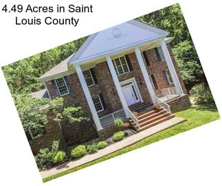 4.49 Acres in Saint Louis County