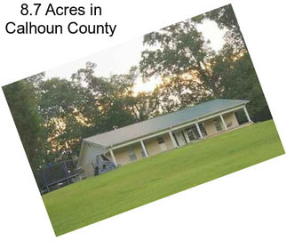 8.7 Acres in Calhoun County