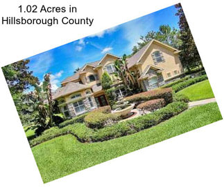 1.02 Acres in Hillsborough County