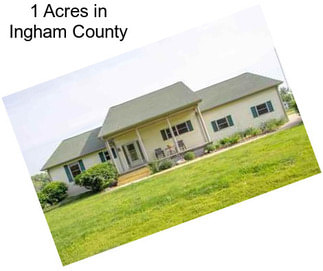 1 Acres in Ingham County