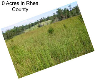 0 Acres in Rhea County