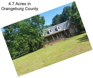 4.7 Acres in Orangeburg County