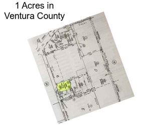1 Acres in Ventura County