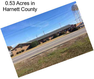 0.53 Acres in Harnett County