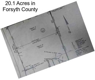 20.1 Acres in Forsyth County