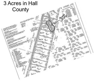 3 Acres in Hall County