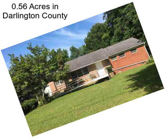 0.56 Acres in Darlington County
