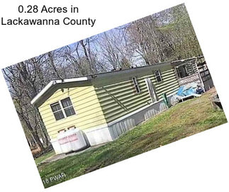 0.28 Acres in Lackawanna County