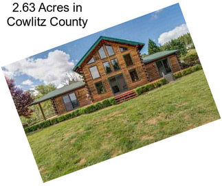 2.63 Acres in Cowlitz County