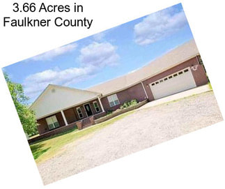 3.66 Acres in Faulkner County