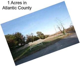 1 Acres in Atlantic County