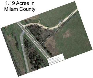 1.19 Acres in Milam County