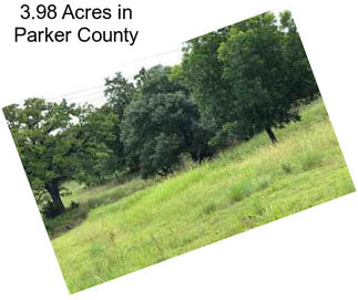 3.98 Acres in Parker County