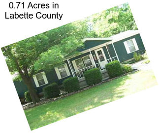 0.71 Acres in Labette County