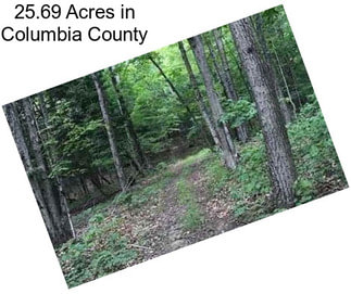 25.69 Acres in Columbia County