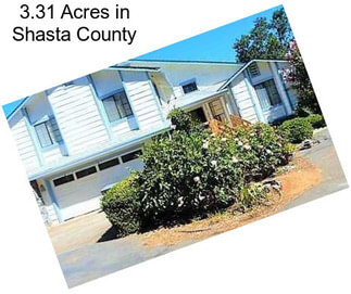 3.31 Acres in Shasta County