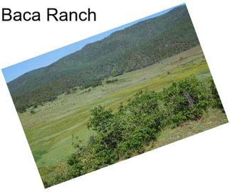 Baca Ranch