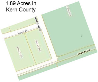 1.89 Acres in Kern County