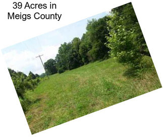 39 Acres in Meigs County