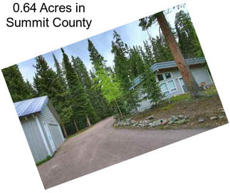 0.64 Acres in Summit County