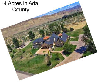 4 Acres in Ada County