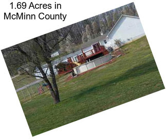 1.69 Acres in McMinn County