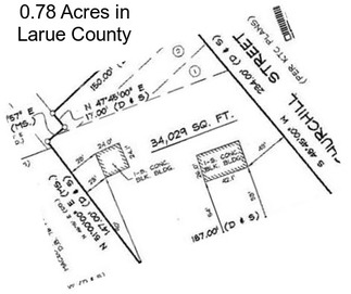 0.78 Acres in Larue County