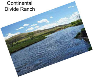 Continental Divide Ranch