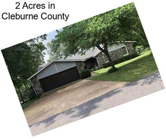 2 Acres in Cleburne County