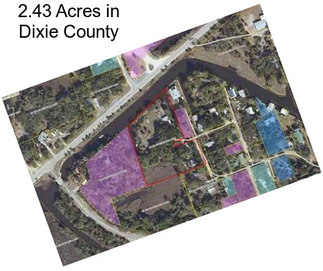 2.43 Acres in Dixie County