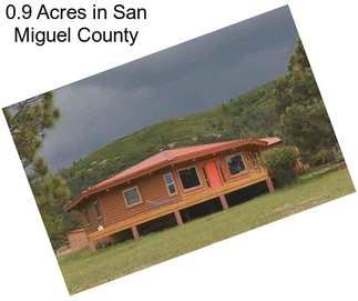 0.9 Acres in San Miguel County