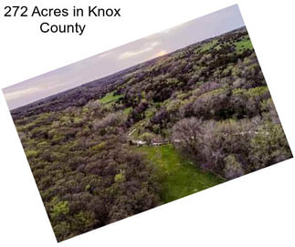 272 Acres in Knox County