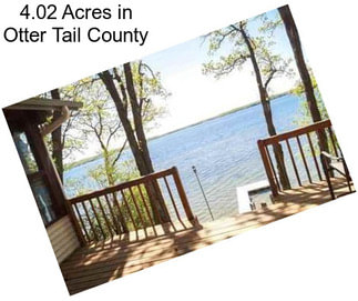 4.02 Acres in Otter Tail County