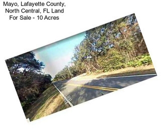 Mayo, Lafayette County, North Central, FL Land For Sale - 10 Acres