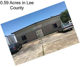 0.59 Acres in Lee County