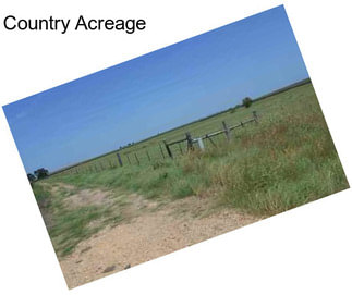 Country Acreage
